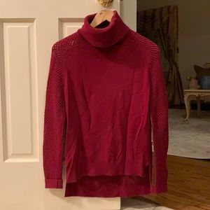Theory Burgundy Sweater
